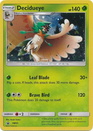 Black Star Promos - SM55 - Decidueye - Holo