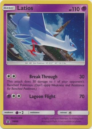 Black Star Promos - SM88 - Latios - Holo