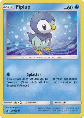 Ultra Prism - 031/156 - Piplup