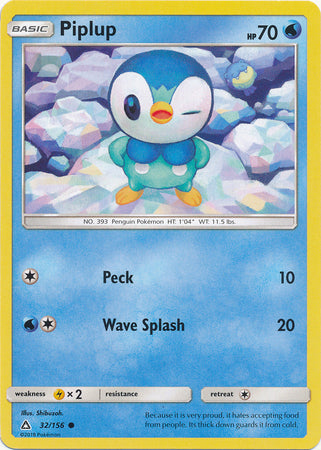 Ultra Prism - 032/156 - Piplup