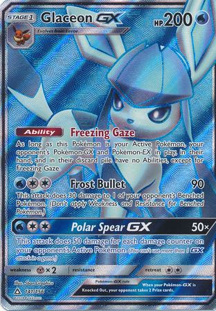 Ultra Prism - 141/156 - Glaceon GX