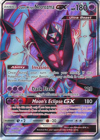 Ultra Prism - 143/156 - Dawn Wings Necrozma GX