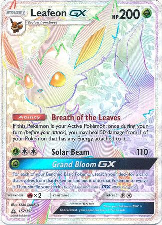 Ultra Prism - 157/156 - Leafeon GX