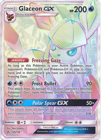 Ultra Prism - 159/156 - Glaceon GX
