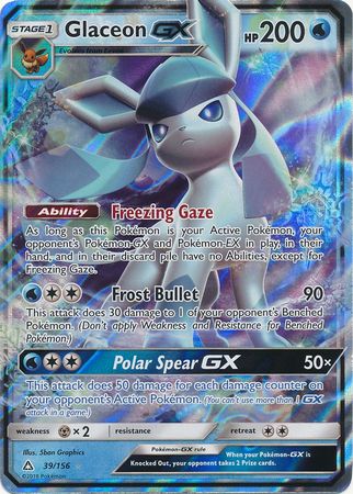 Ultra Prism - 039/156 - Glaceon GX