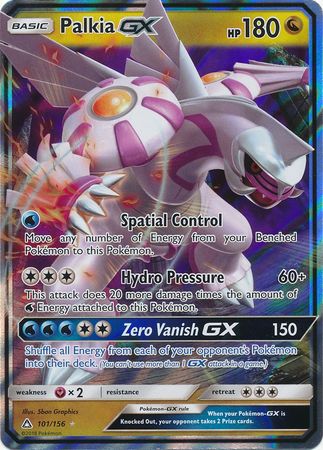 Ultra Prism - 101/156 - Palkia GX