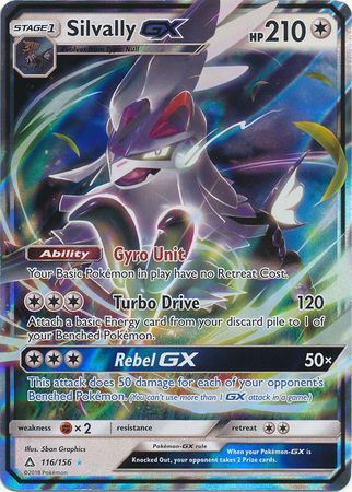 Ultra Prism - 116/156 - Silvally GX