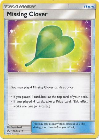 Ultra Prism - 129/156 - Missing Clover