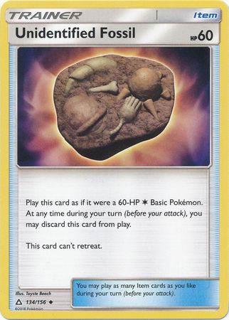Ultra Prism - 134/156 - Unidentified Fossil
