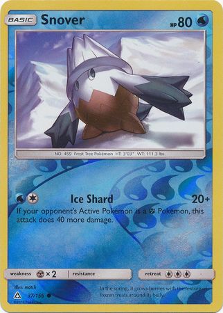 Ultra Prism - 037/156 - Snover - Reverse Holo