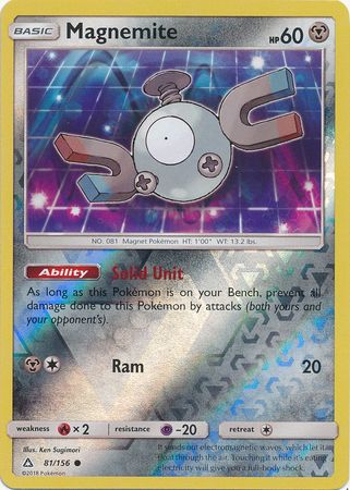 Ultra Prism - 081/156 - Magnemite - Reverse Holo