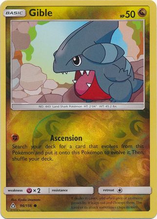 Ultra Prism - 096/156 - Gible - Reverse Holo