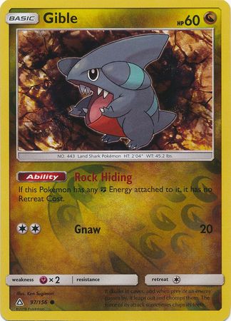 Ultra Prism - 097/156 - Gible - Reverse Holo