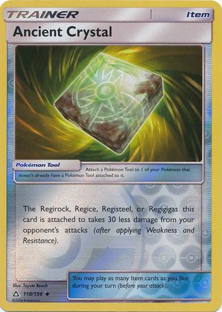 Ultra Prism - 118/156 - Ancient Crystal - Reverse Holo