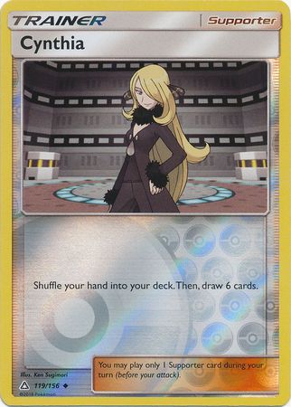 Ultra Prism - 119/156 - Cynthia - Reverse Holo