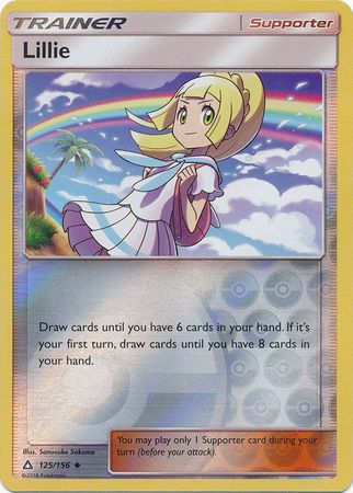 Ultra Prism - 125/156 - Lillie - Reverse Holo