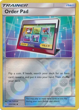 Ultra Prism - 131/156 - Order Pad - Reverse Holo