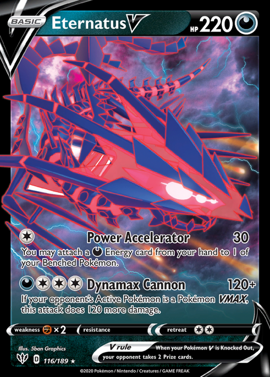 Darkness Ablaze - 116/189 - Eternatus V