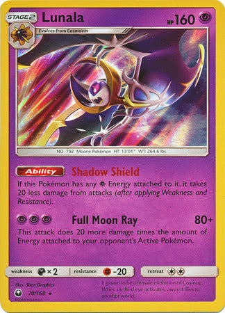 Celestial Storm - 070/168 - Lunala - Holo