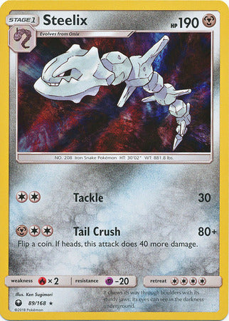 Celestial Storm - 089/168 - Steelix - Holo