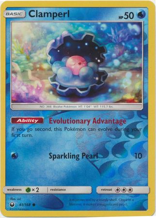Celestial Storm - 041/168 - Clamperl - Reverse Holo