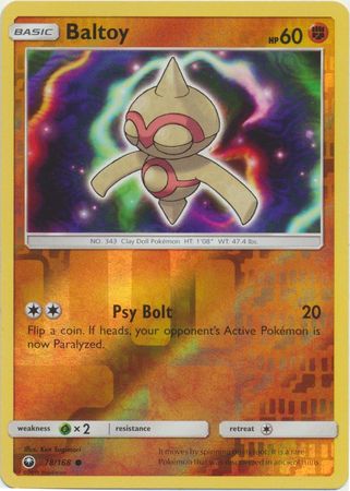 Celestial Storm - 078/168 - Baltoy - Reverse Holo