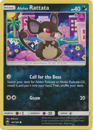 Celestial Storm - 084/168 - Alolan Rattata - Reverse Holo