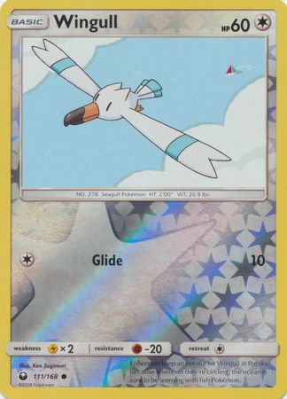 Celestial Storm - 111/168 - Wingull - Reverse Holo