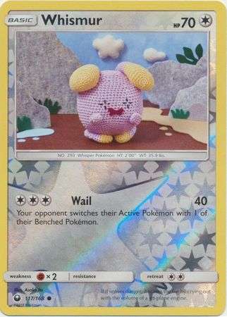 Celestial Storm - 117/168 - Whismur - Reverse Holo