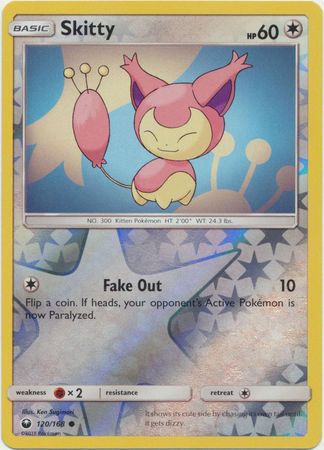 Celestial Storm - 120/168 - Skitty - Reverse Holo