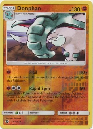 Celestial Storm - 073/168 - Donphan - Reverse Holo