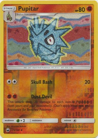 Celestial Storm - 075/168 - Pupitar - Reverse Holo