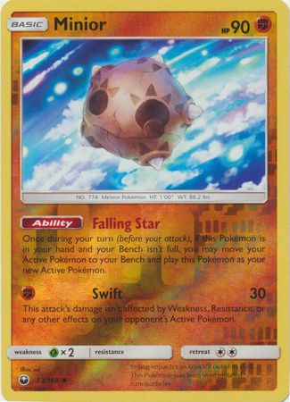 Celestial Storm - 083/168 - Minior - Reverse Holo