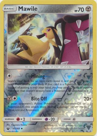 Celestial Storm - 091/168 - Mawile - Reverse Holo