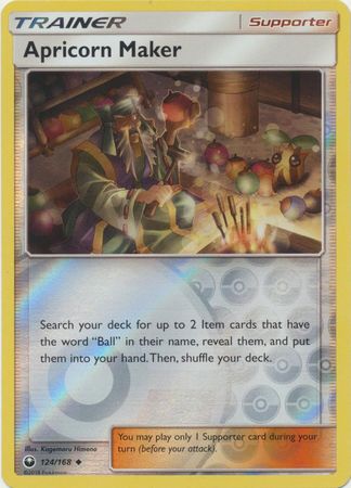 Celestial Storm - 124/168 - Apricorn Maker - Reverse Holo