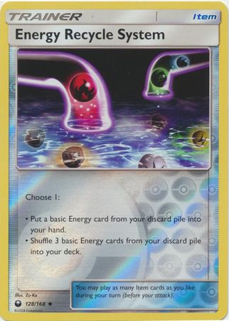 Celestial Storm - 128/168 - Energy Recycle System - Reverse Holo