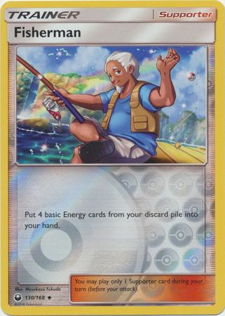 Celestial Storm - 130/168 - Fisherman - Reverse Holo