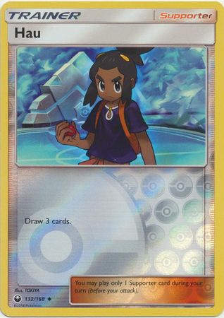 Celestial Storm - 132/168 - Hau - Reverse Holo