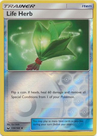 Celestial Storm - 136/168 - Life Herb - Reverse Holo