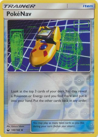 Celestial Storm - 140/168 - PokéNav - Reverse Holo