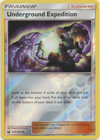 Celestial Storm - 150/168 - Underground Expedition - Reverse Holo