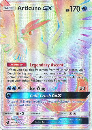 Celestial Storm - 171/168 - Articuno GX