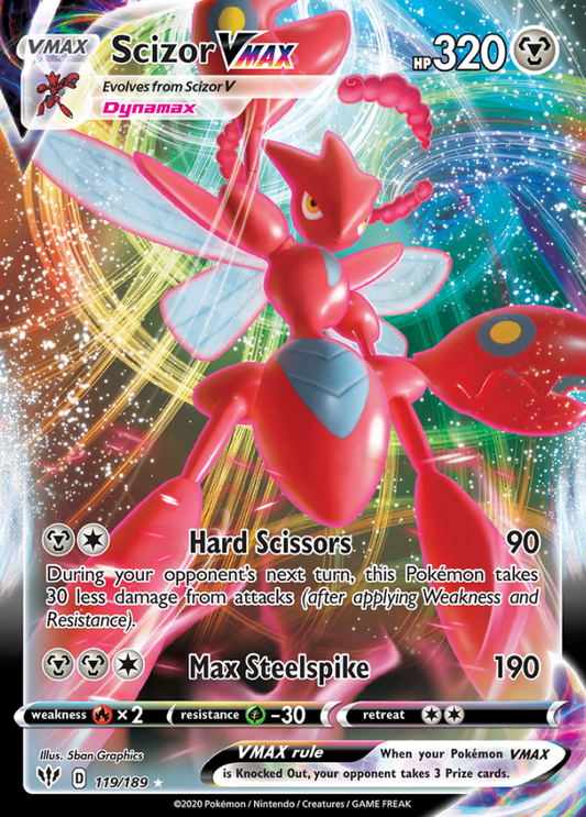 Darkness Ablaze - 119/189 - Scizor VMAX