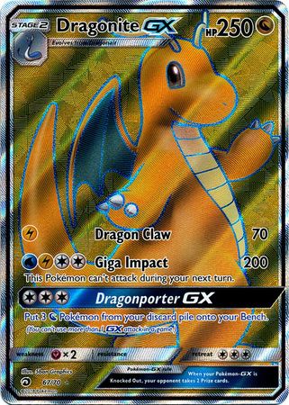 Dragon Majesty - 067/070 - Dragonite GX