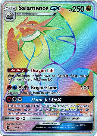 Dragon Majesty - 073/070 - Salamence GX