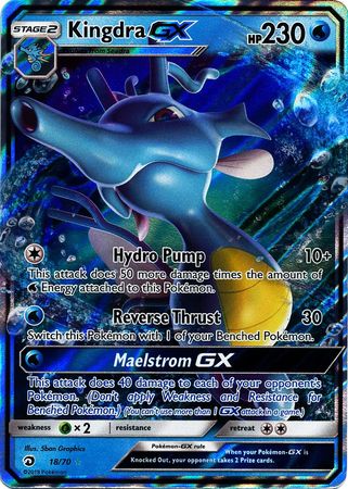 Dragon Majesty - 018/070 - Kingdra GX