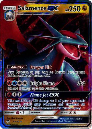 Dragon Majesty - 044/070 - Salamence GX