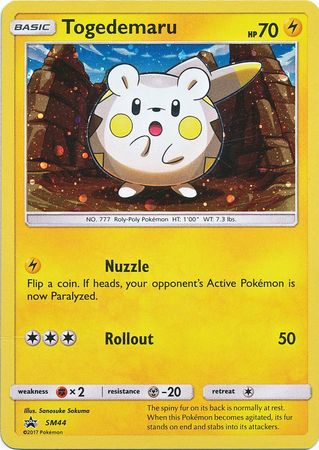 Black Star Promos - SM44 - Togedemaru - Holo