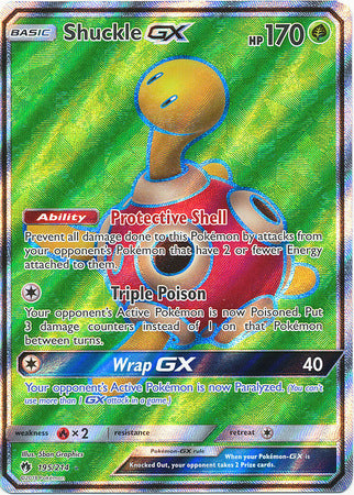 Lost Thunder - 195/214 - Shuckle GX