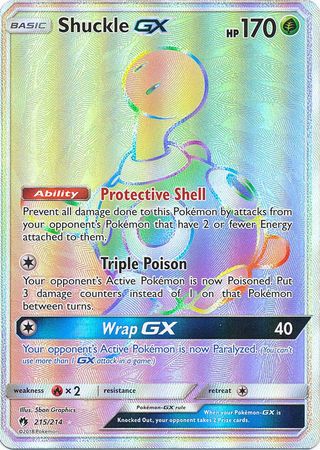 Lost Thunder - 215/214 - Shuckle GX